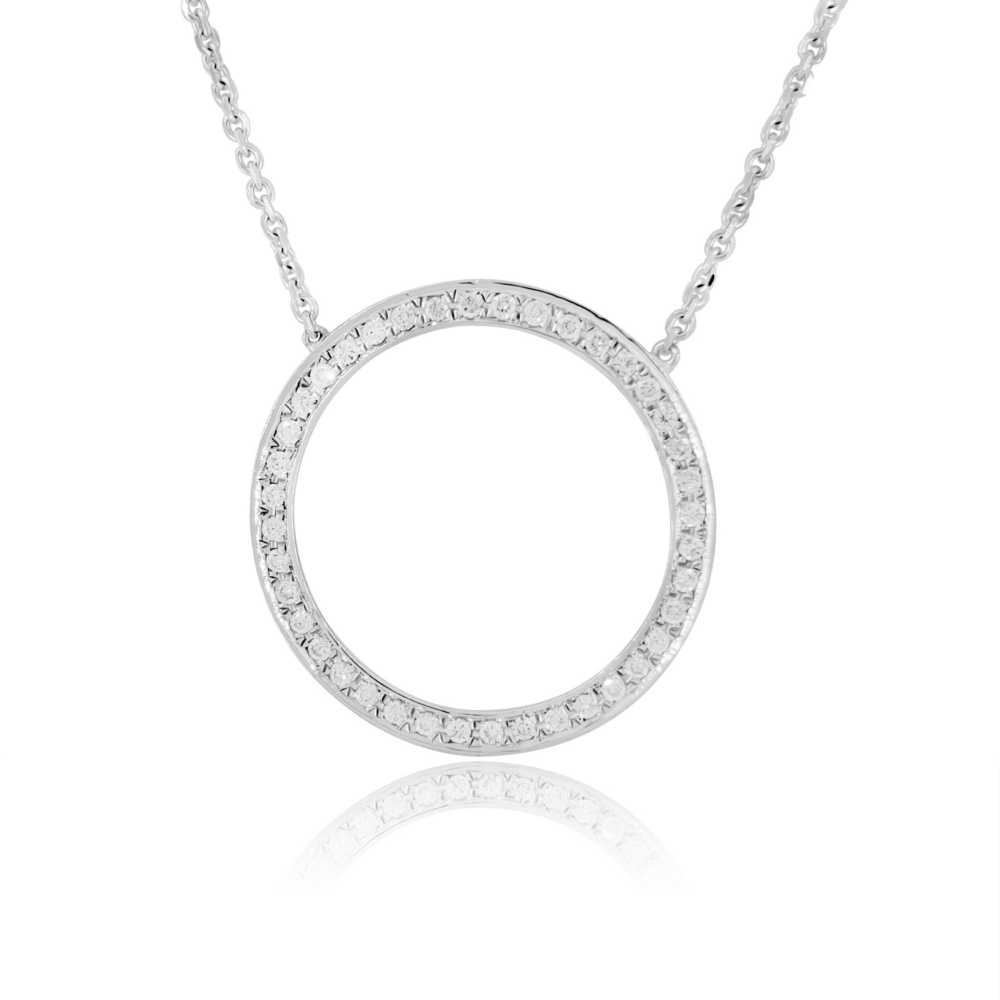 Circle Of Love Diamond Necklace