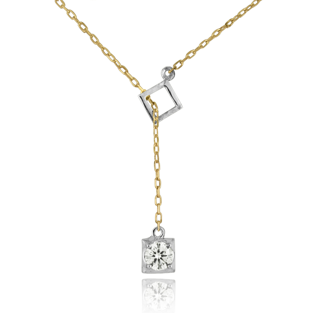 A Hanging Diamond Necklace 
