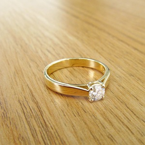 0.35ct Solitaire Engagement Ring