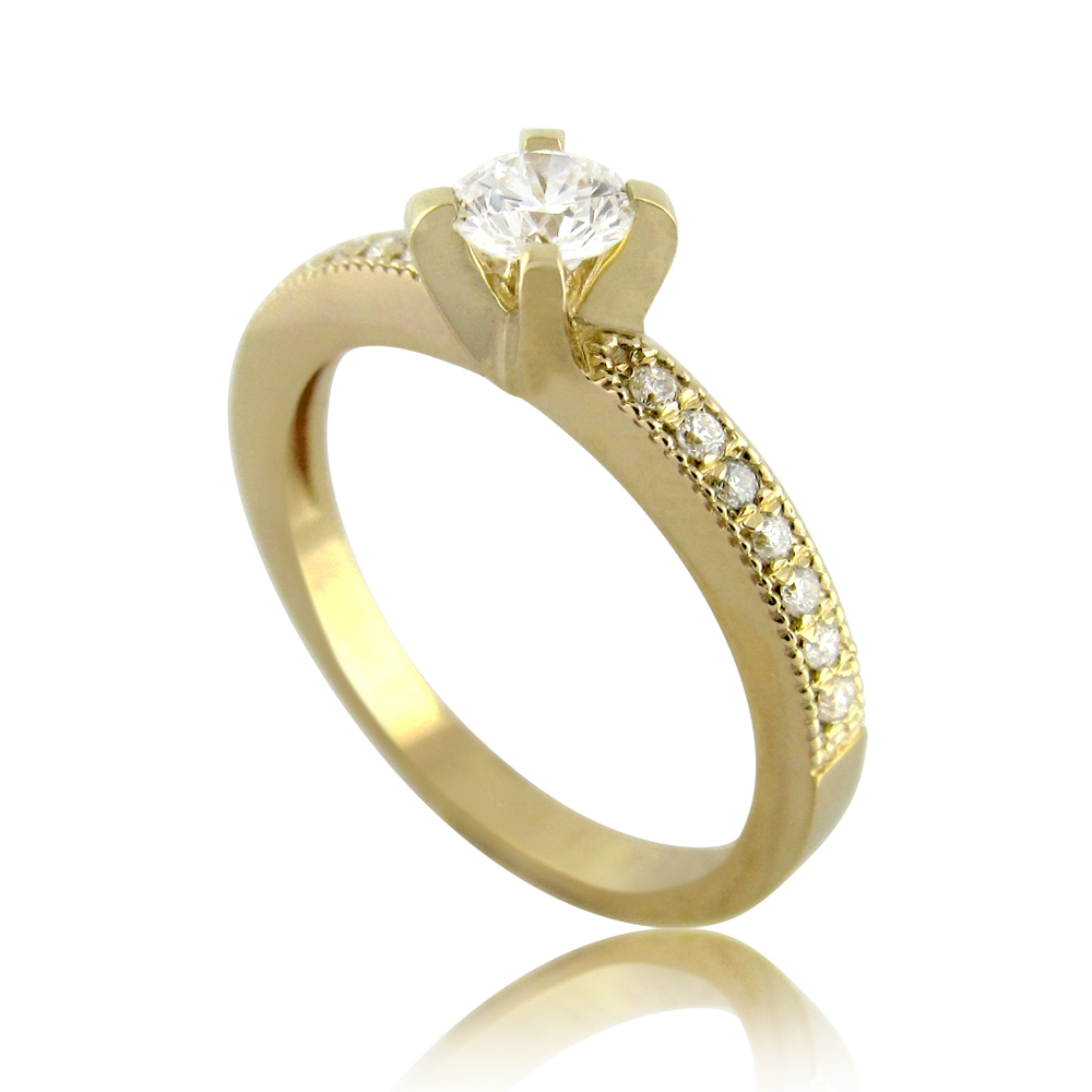 טבעת אירוסין יוקרתית במחיר מיוחד!