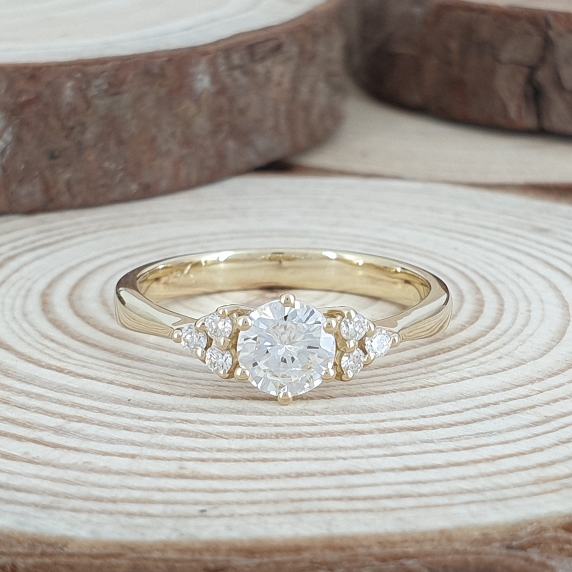 Realistic picture of A Unique Engagement Ring -unique design