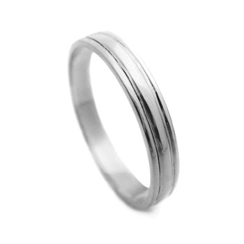 תמונה אמיתית של טבעת נישואין זהב 14K מתאימה לגבר ולאישה